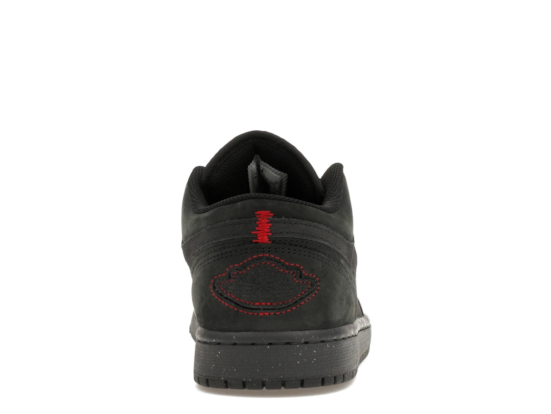 Jordan 1 Low SE Craft Dark Smoke Gray Varsity Red
