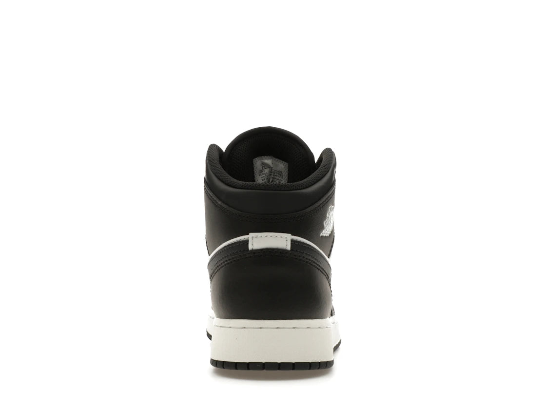 Jordan 1 Mid Off Noir Toe (GS)