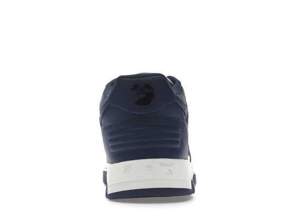 OFF-WHITE Out Of Office "OOO" Low Tops Dark Blue White