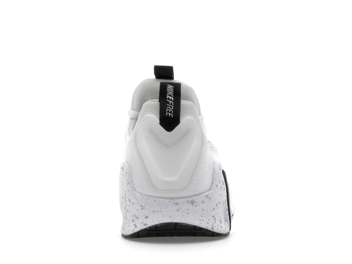 Nike Free Metcon 6 White Metallic Silver Light Smoke Grey Black (Women's)