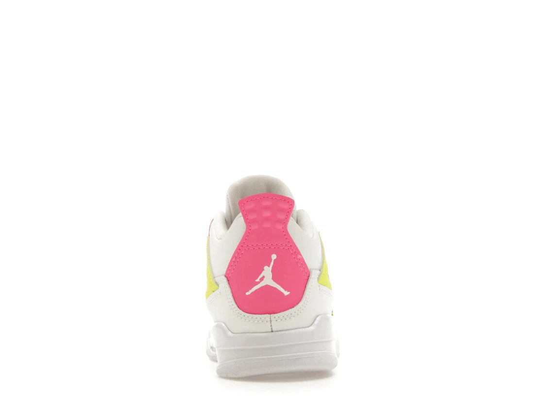Jordan 4 Retro Weiß Zitronenrosa (PS)