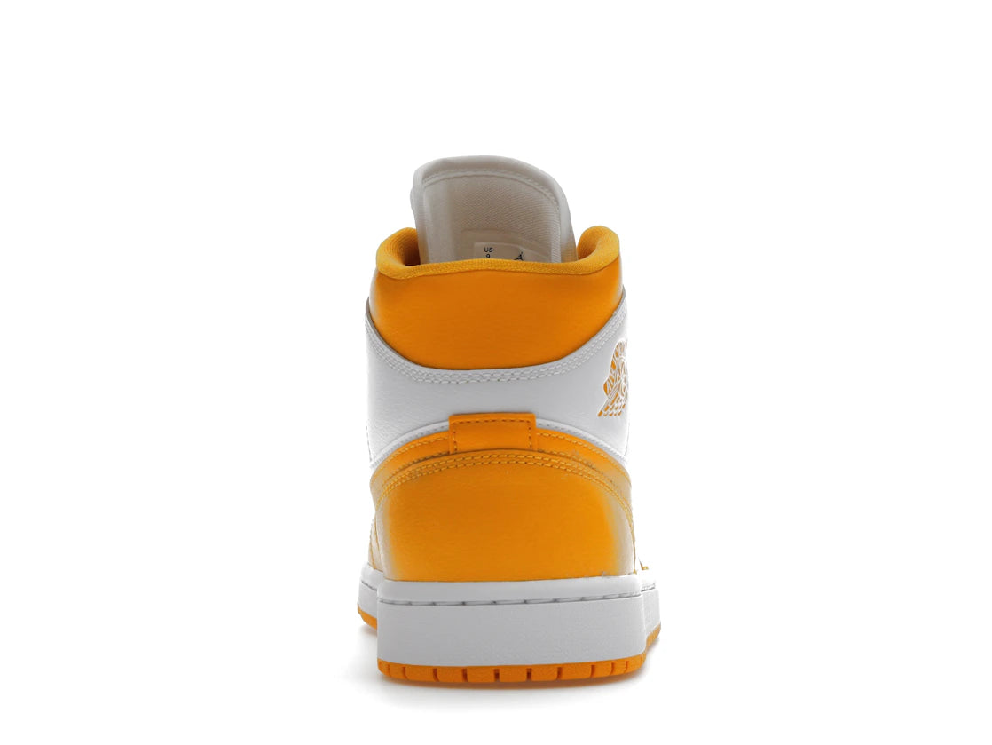 Jordan 1 Mid White University Gold (Women's)