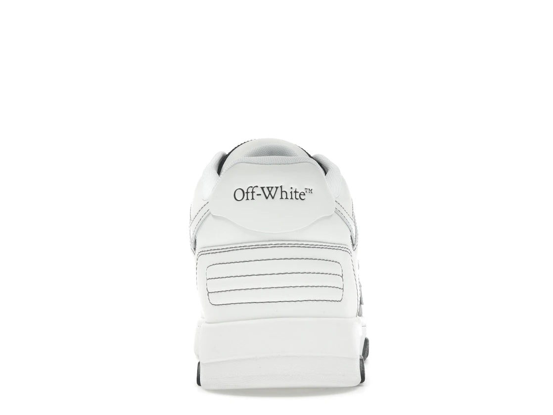 OFF-WHITE Out Of Office OOO Low Tops Schwarz Weiß