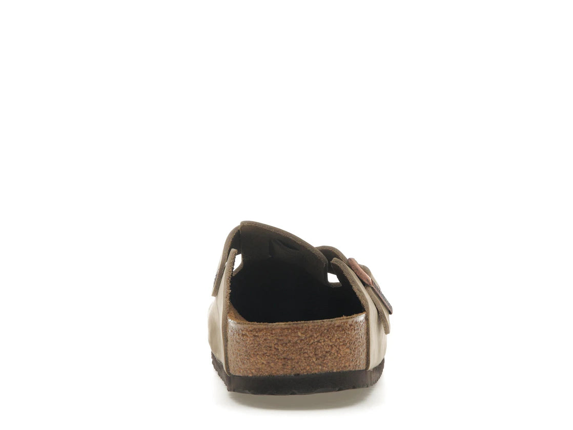Birkenstock Boston Oiled Leather Tobacco Brown