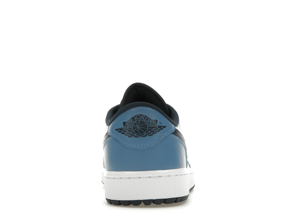 Jordan 1 Low Golf White Aegean Storm