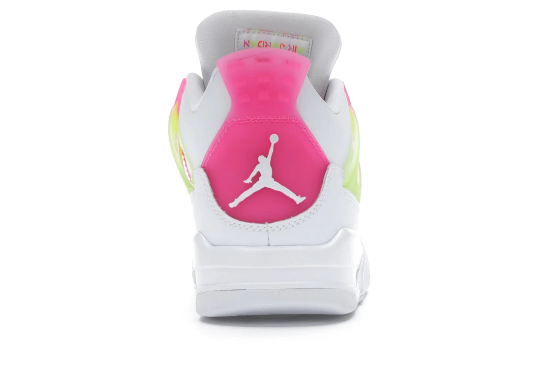 Jordan 4 Retro Weiß Zitronenrosa (GS)