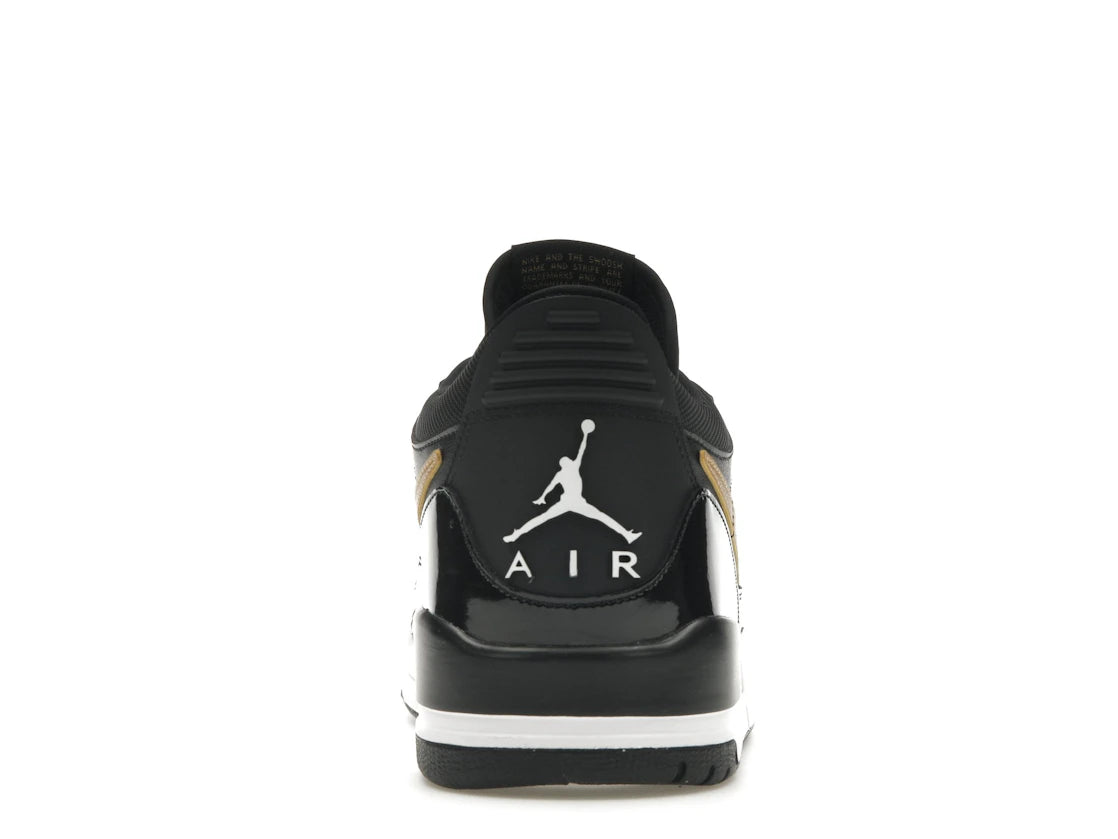 Jordan Legacy 312 Low Black Metallic Gold