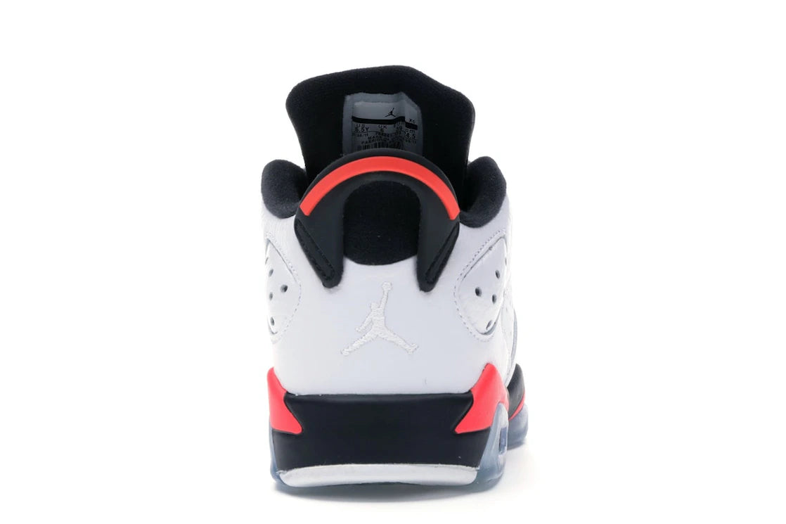 Jordan 6 Retro Low White Infrared 23 Black (GS)