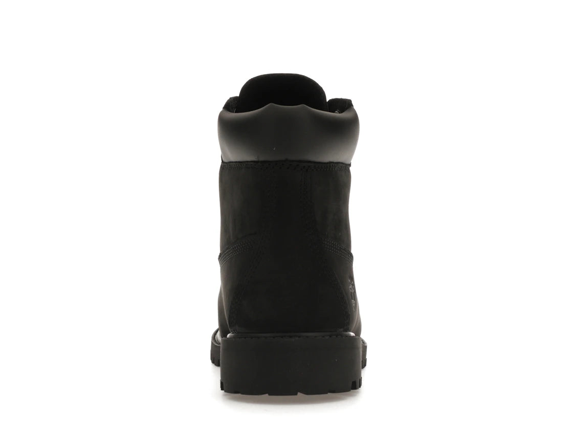 Timberland 6" Premium Boot Black Nubuck (GS)