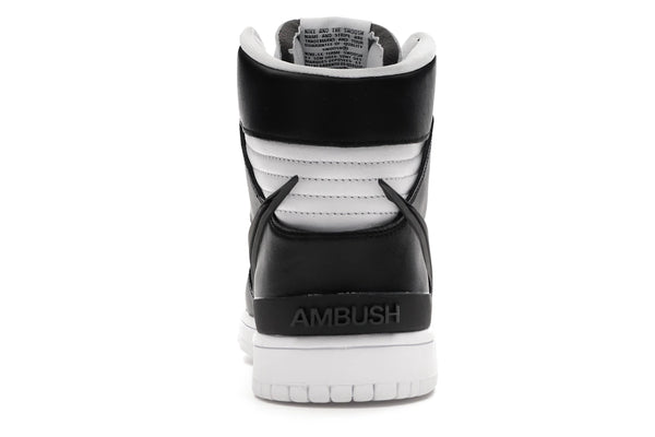 Nike Dunk High AMBUSH Schwarz Weiß