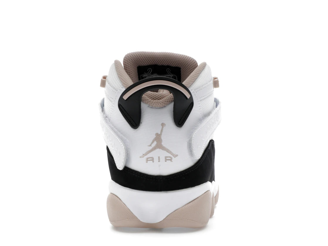 Jordan 6 Rings White Fossil Stone Black