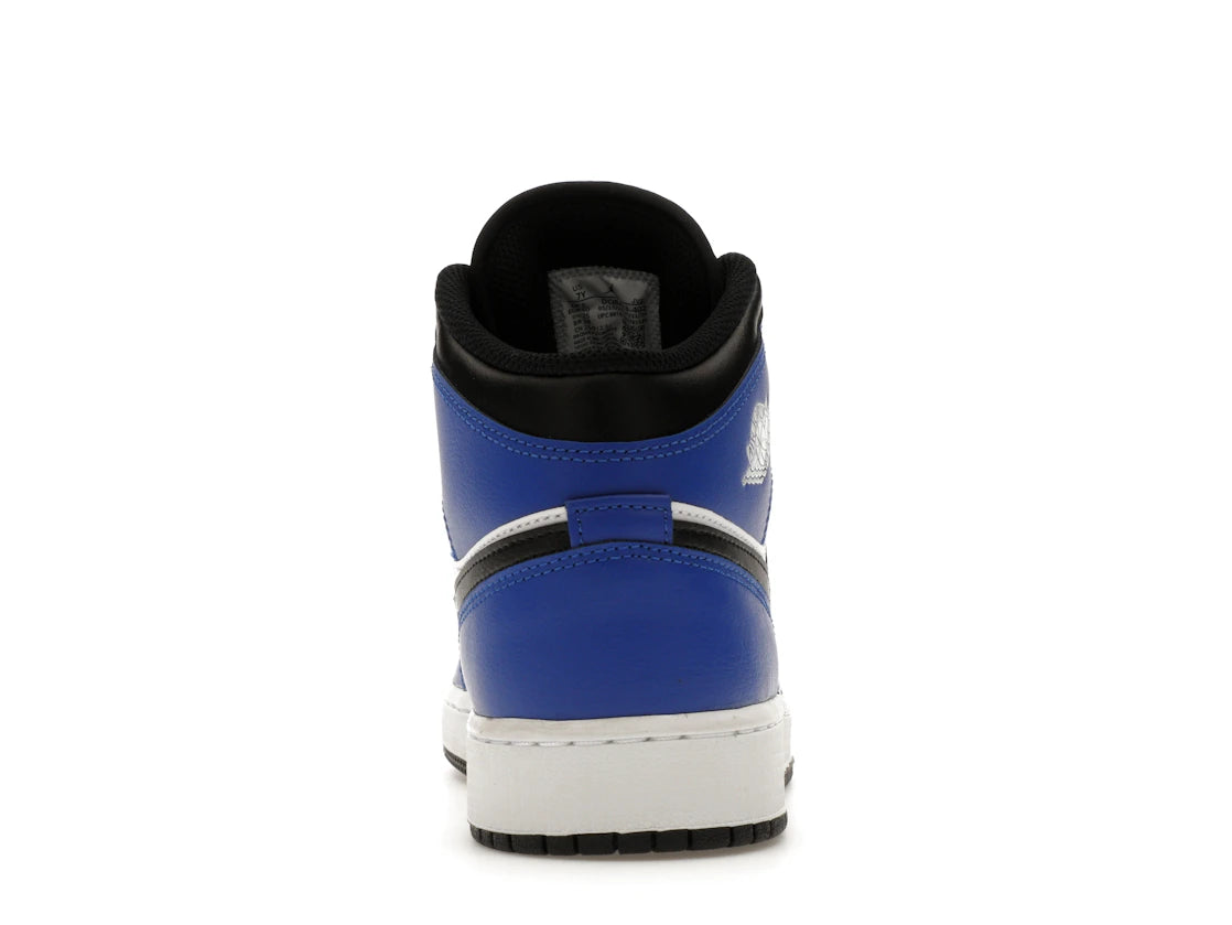 Jordan 1 Mid Game Royal White Black (GS)