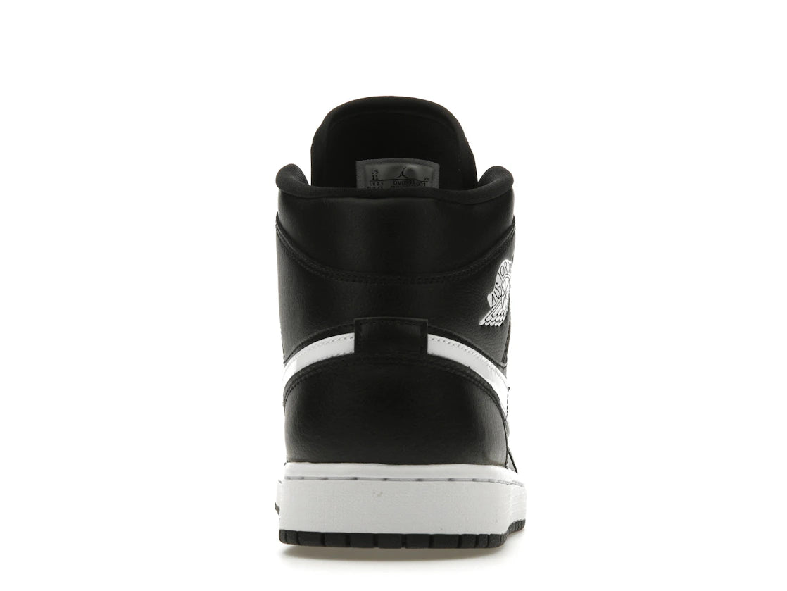 Jordan 1 Mid Black White (Women's)