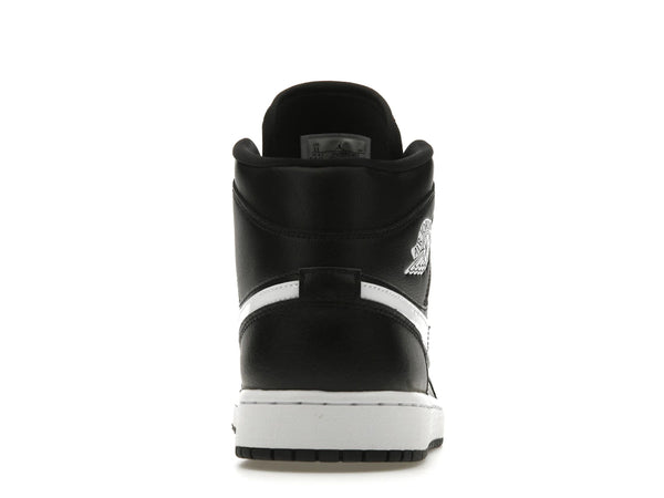 Jordan 1 Mid Black White (Women's)