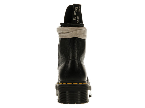 Dr. Martens 1460 Quad Leather Sole Pentagram Wrap Lace Boot Rick Owens Black
