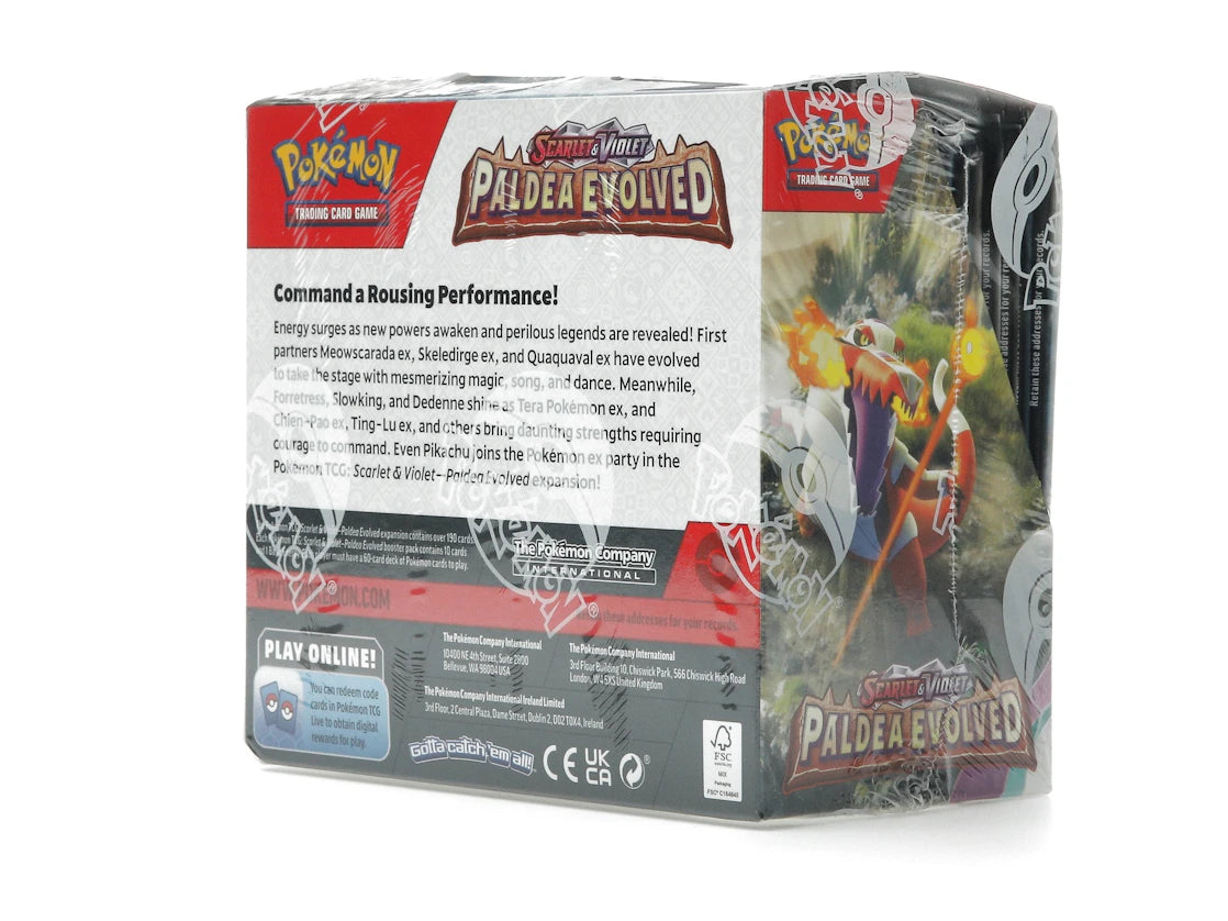 Pokémon TCG Scarlet & Violet Paldea Evolved Booster Box