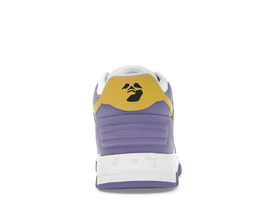 OFF-WHITE Out of Office Sneaker White Purple Yellow
