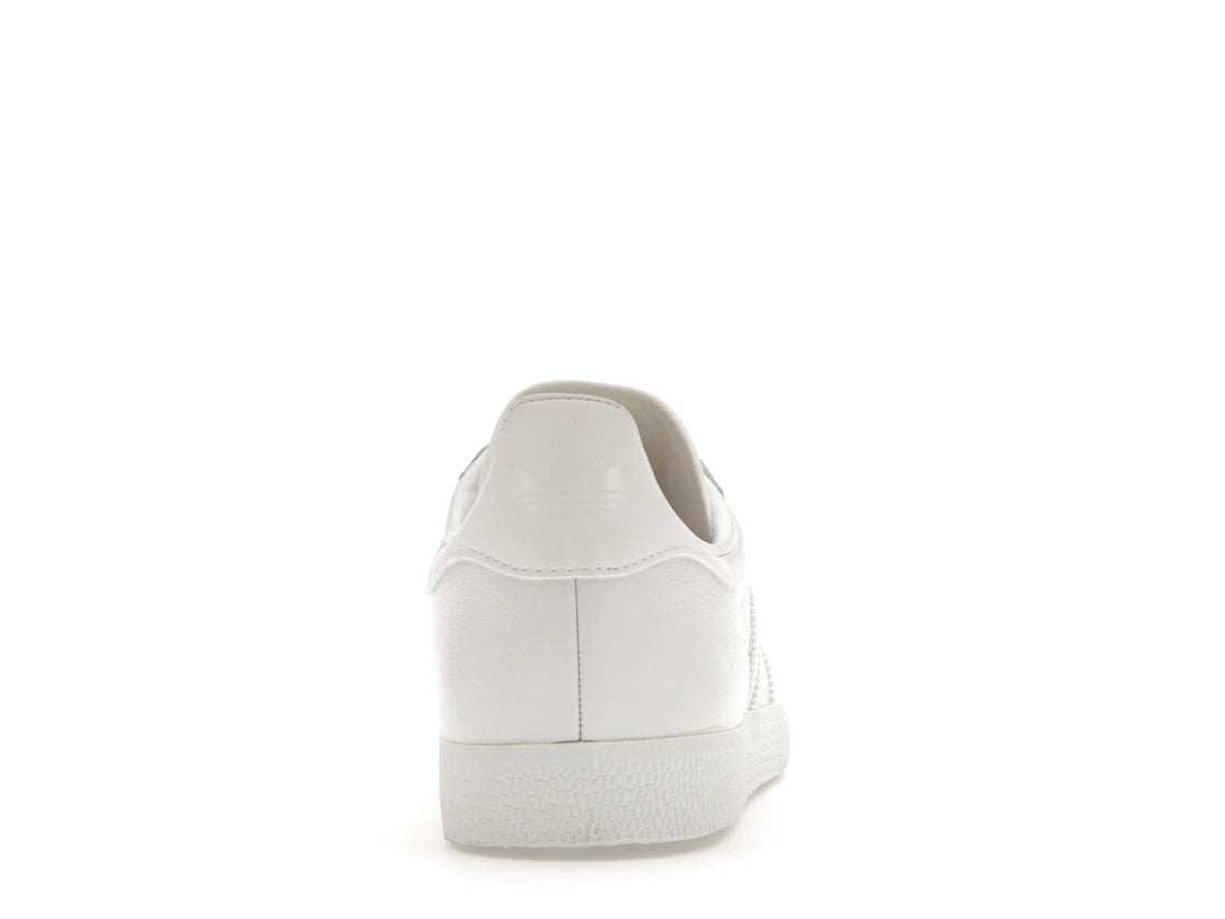 adidas Gazelle White/White-Gold Metallic