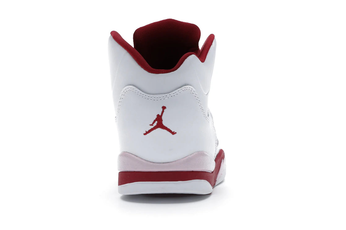 Jordan 5 Retro Weiß Rosa Rot (PS)