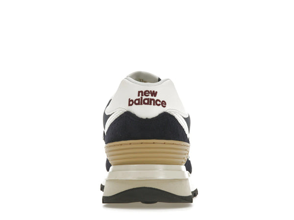 New Balance 574 Navy White Beige