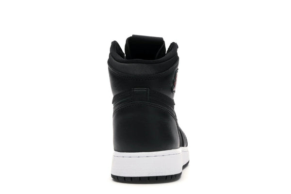 Jordan 1 Retro High Black Satin Gym Red Black (GS)