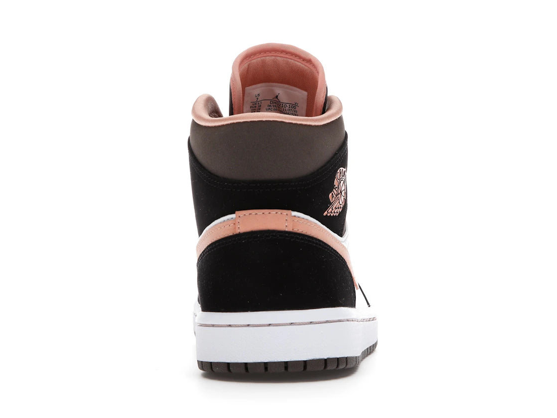 Jordan 1 Mid Peach Mocha (Women's)