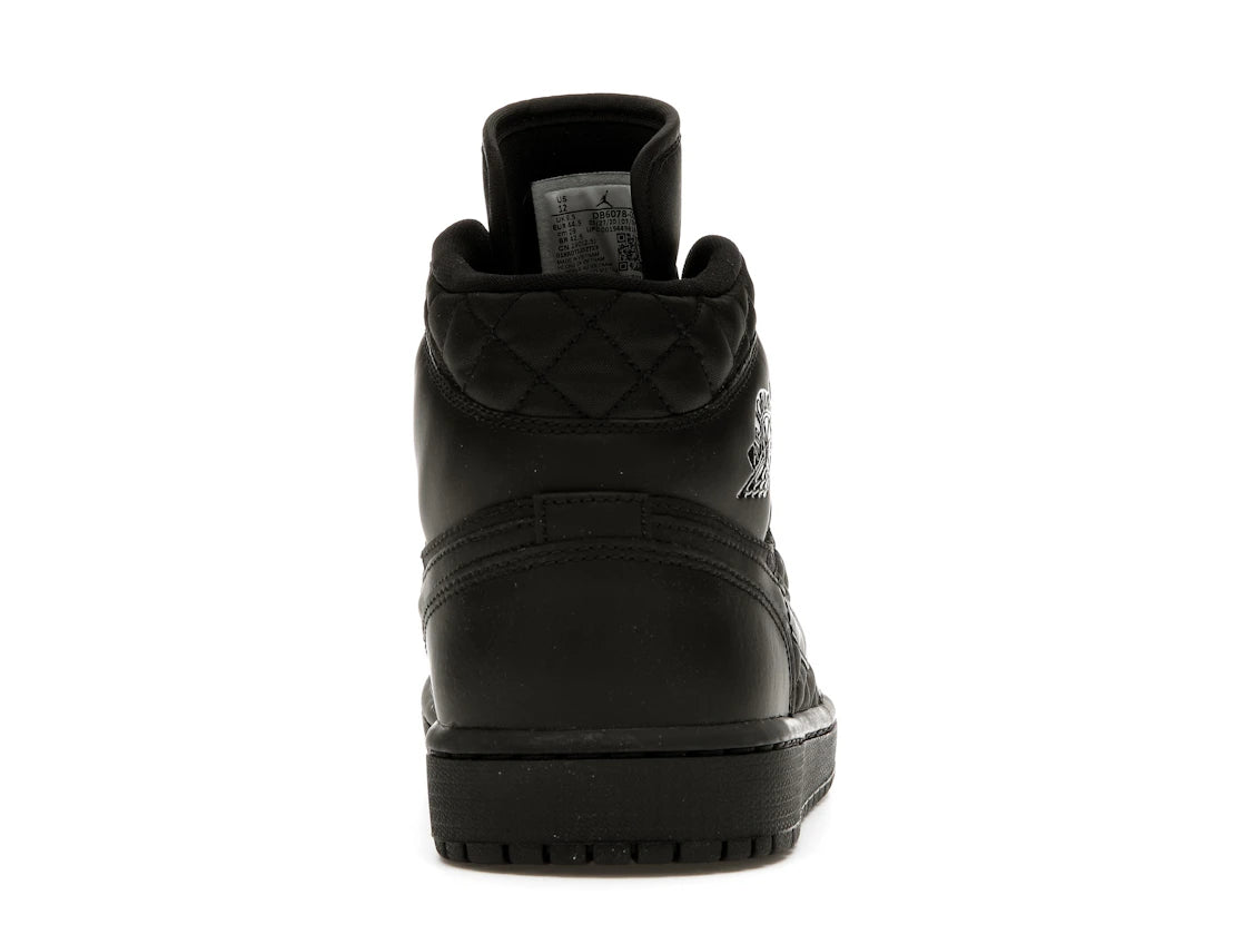 Jordan 1 Mid SE Quilted Black (Women's)