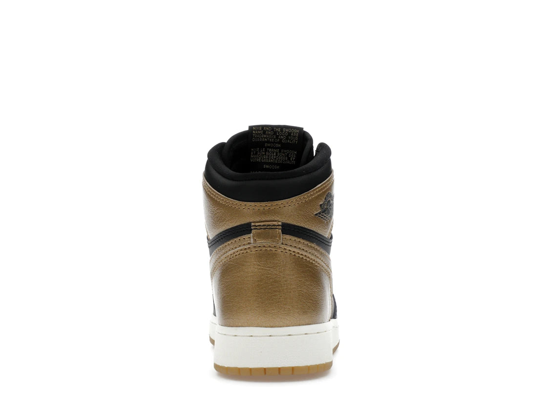 Jordan 1 Retro High OG Black Metallic Gold (GS)