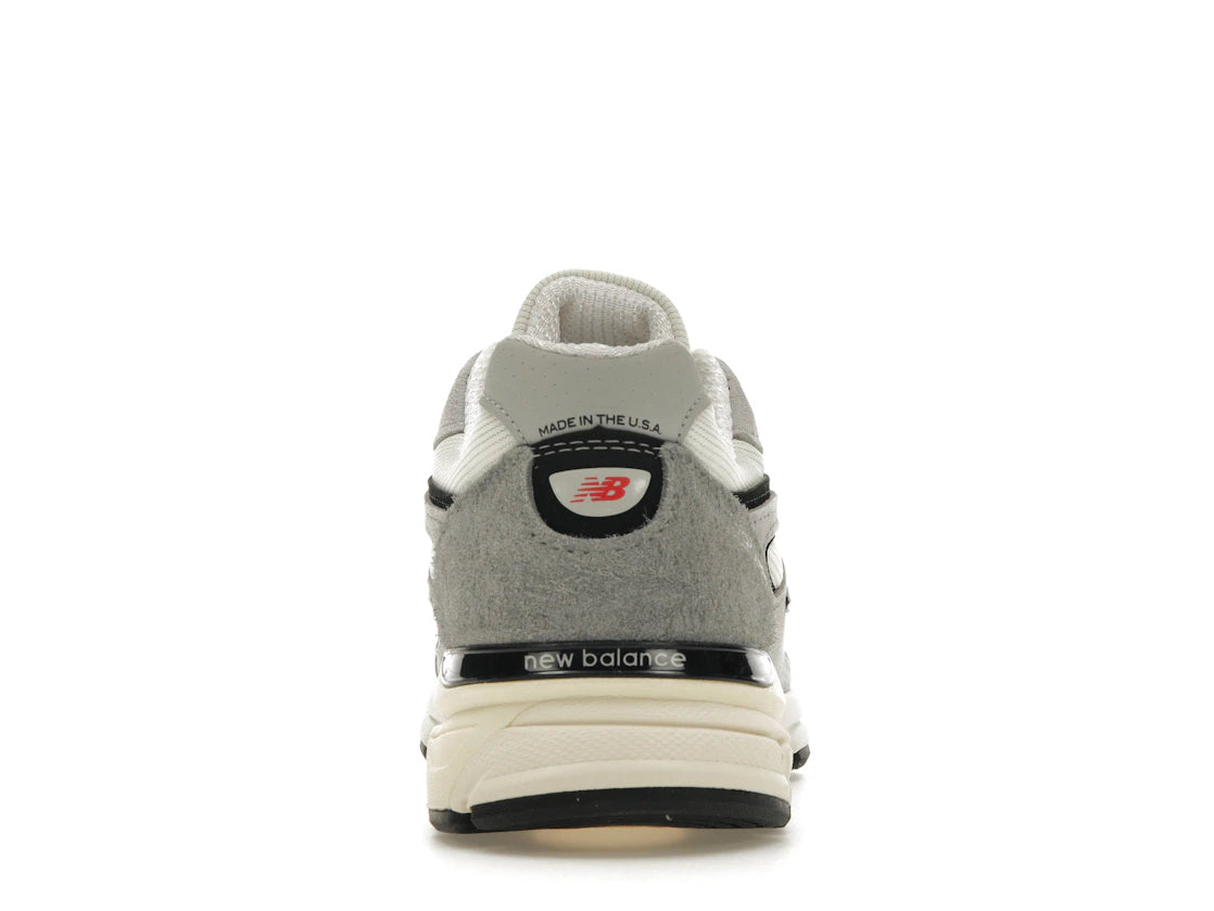 New Balance 990v4 MiUSA Teddy Santis Grey Black Cream