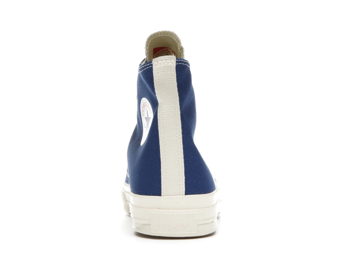 Converse Chuck Taylor All Star 70 Hi Comme des Garcons PLAY Blue Quartz