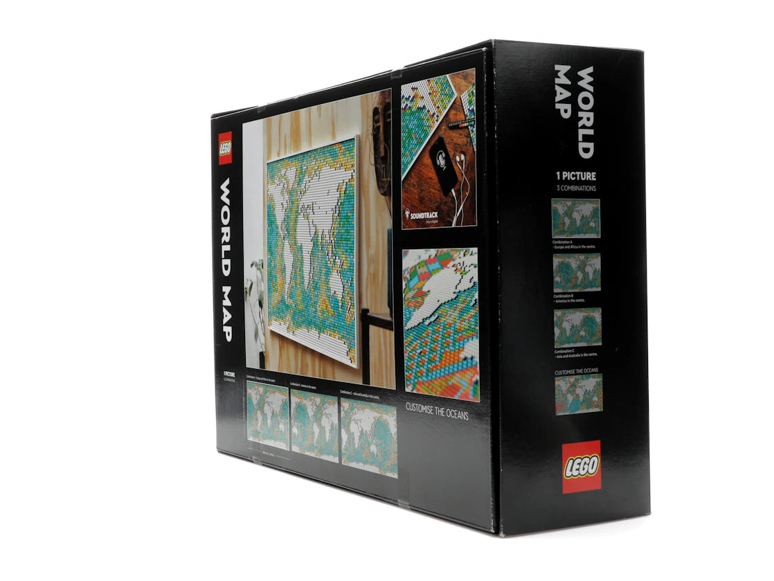 LEGO World Map Set 31203