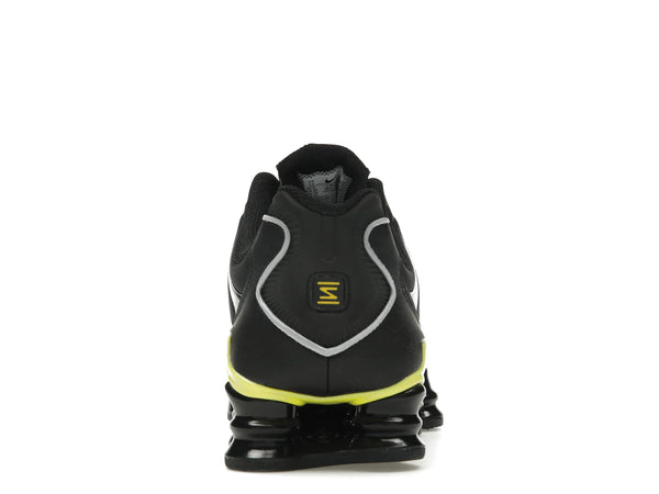 Nike Shox TL Black Dynamic Yellow Metallic Silver