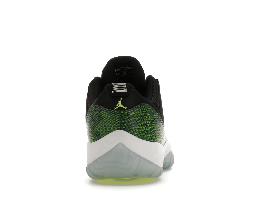 Jordan 11 Retro Low Green Snakeskin