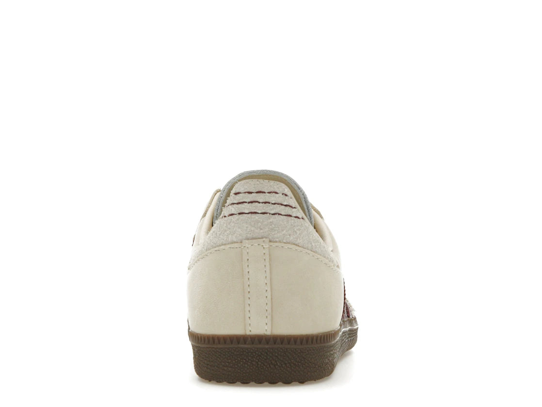 adidas Samba OG Wonder White Maroon (Damen)