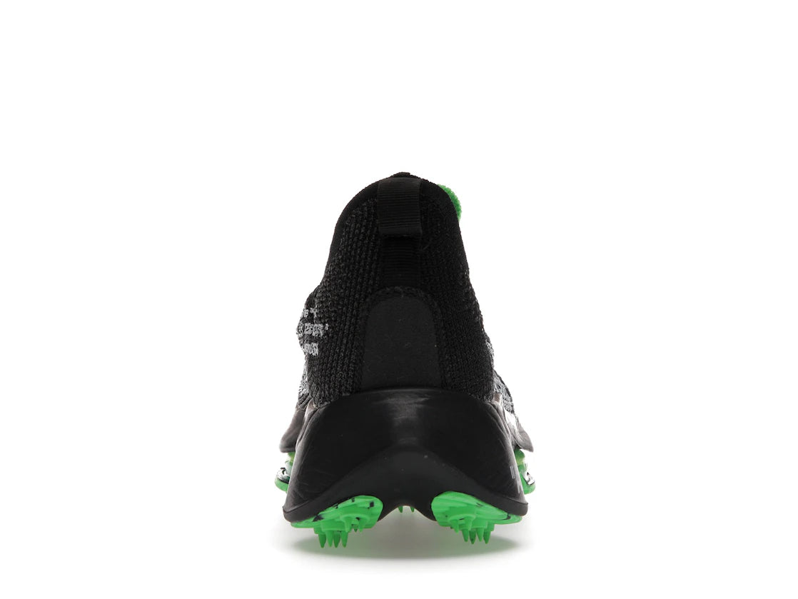 Nike Air Zoom Tempo Next% Flyknit Off-White Black Scream Green