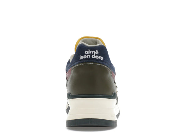 New Balance 997 MiUSA Aimé Leon Dore Dark Moss Angora