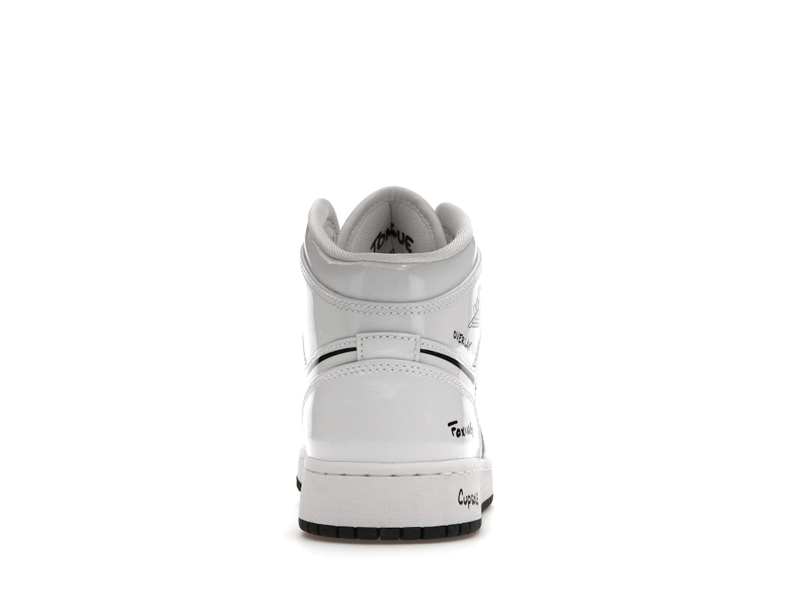 Jordan 1 Mid Schematic (GS)