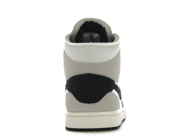 Jordan 1 Mid SE Craft White Cement Grey Black