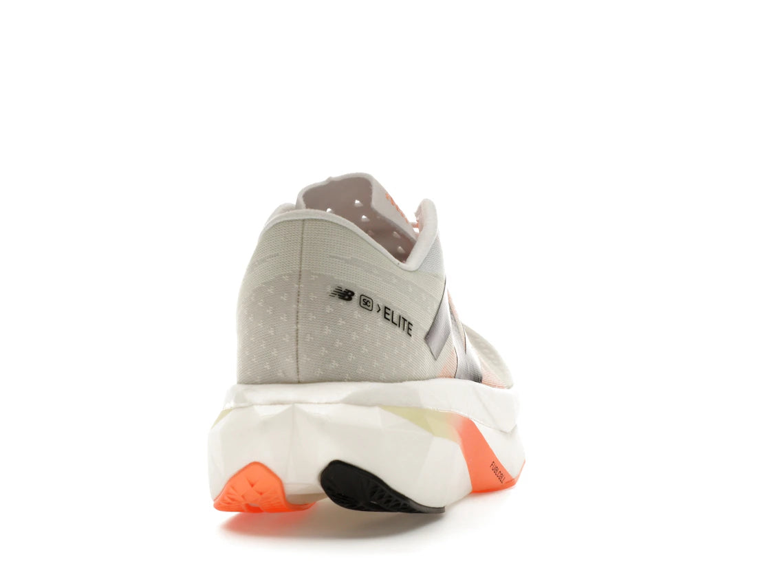 New Balance FuelCell SuperComp Elite v4 White Angora Hot Mango