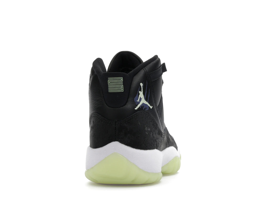 Jordan 11 Retro Black Barely Volt (GS)