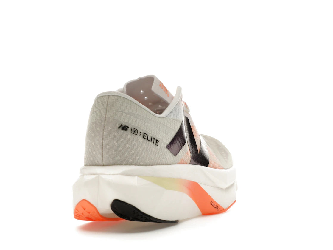 New Balance FuelCell SuperComp Elite v4 White Angora Hot Mango