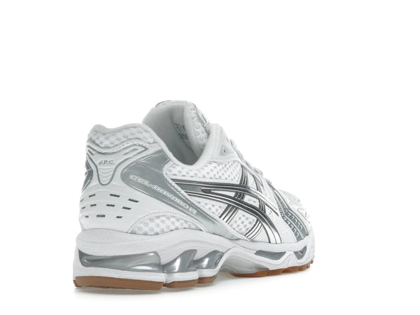 ASICS Gel-Kayano 14 A.P.C. White Pure Silver