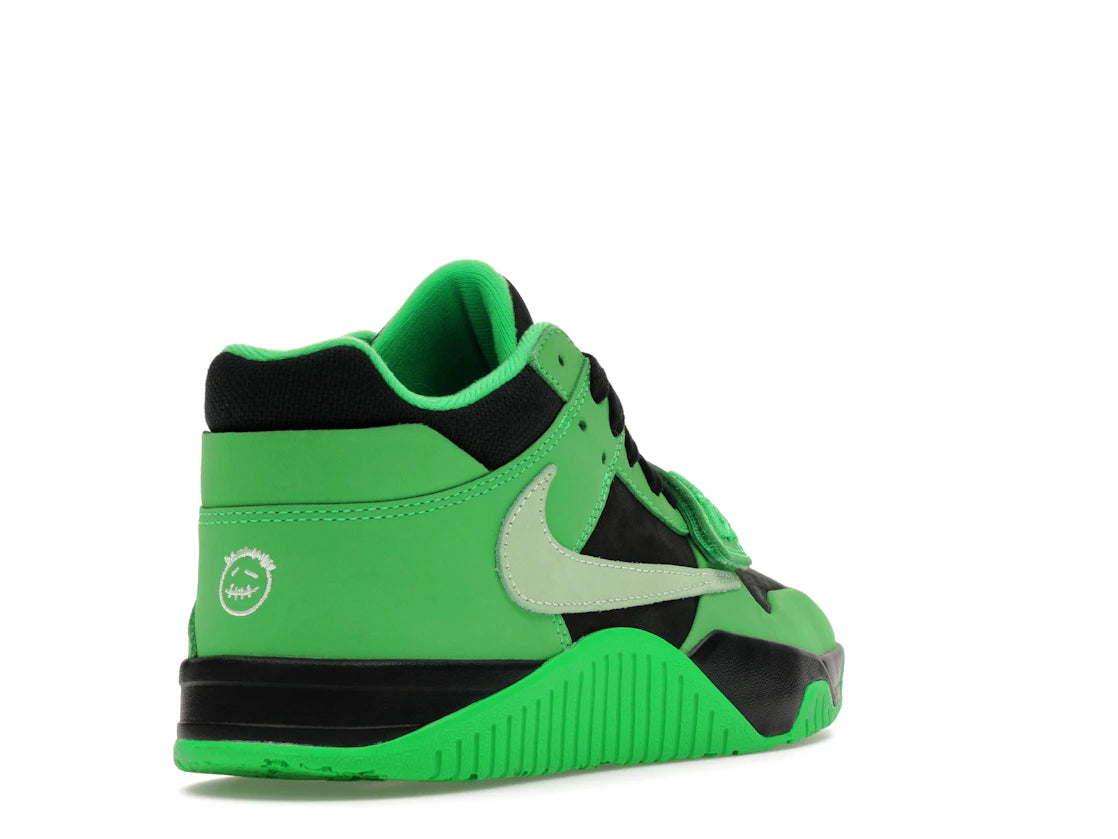Jordan CJ1 T-Rexx Travis Scott Green Spark
