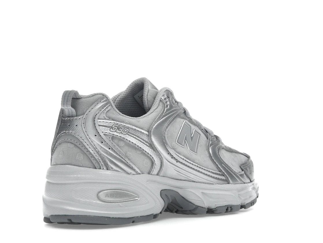 New Balance 530 Silver Metallic Raincloud Polka Dots