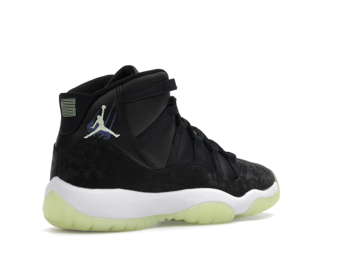 Jordan 11 Retro Black Barely Volt (GS)
