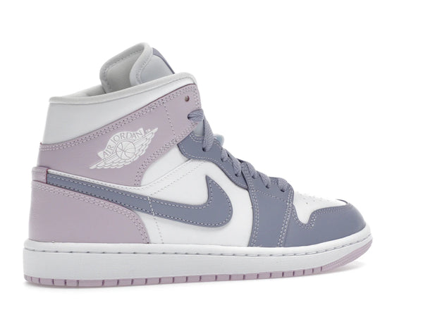Jordan 1 Mid Indigo Haze Doll White (Women's)