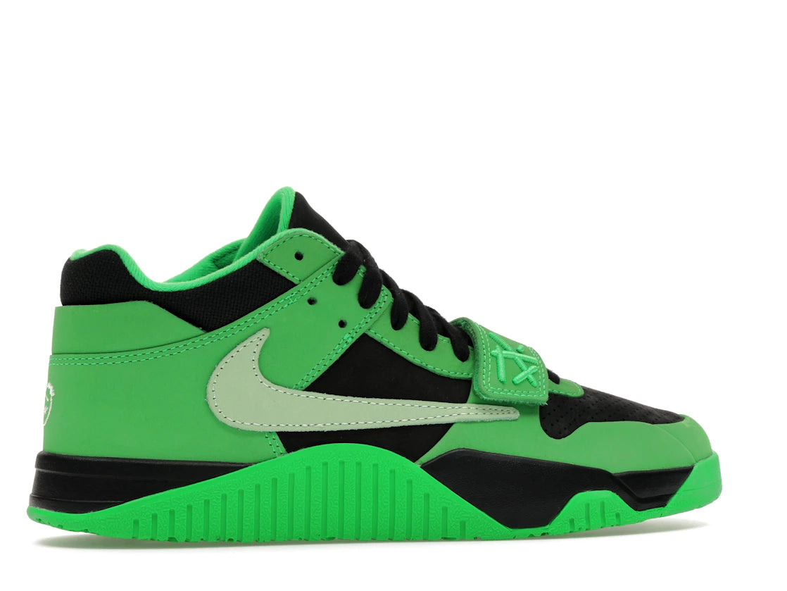 Jordan CJ1 T-Rexx Travis Scott Green Spark