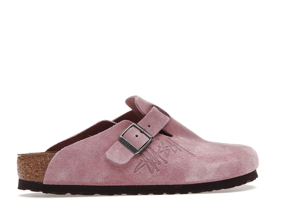 Birkenstock Boston Clog Stussy Dusty Pink (2021)