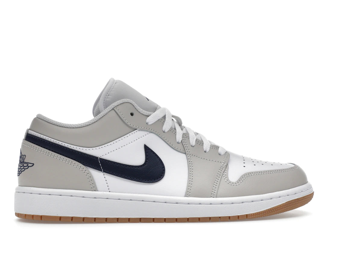Jordan 1 Low Midnight Navy Neutral Gray