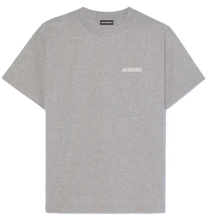 Jacquemus Le T-shirt Logo T-shirt Grey - authentic Jacquemus apparel